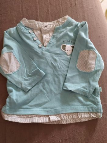 Tee shirt manche longue 3 mois