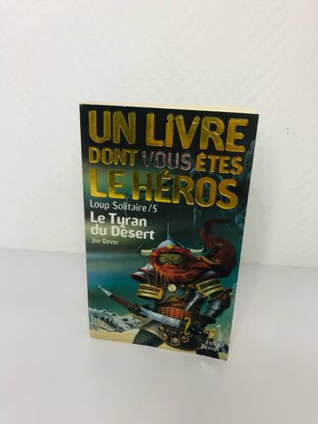 Livre dont vous êtes le héros: Le tyran du désert Tome 5