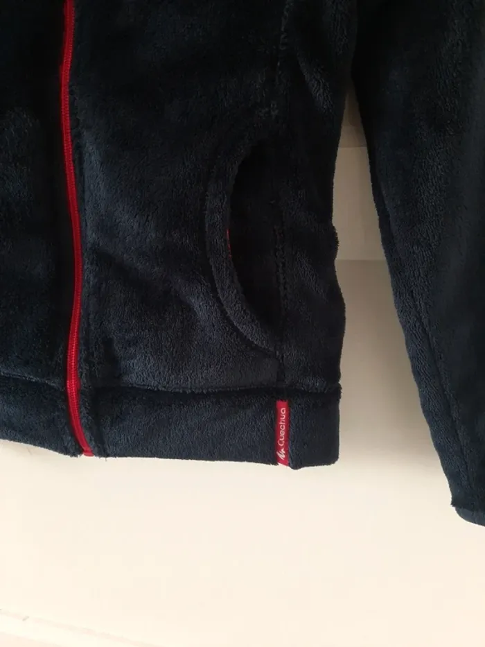 Gilet polaire marine 10 ans - photo numéro 4