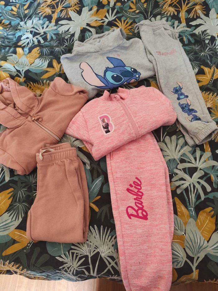 Lot ensemble jogging fille
