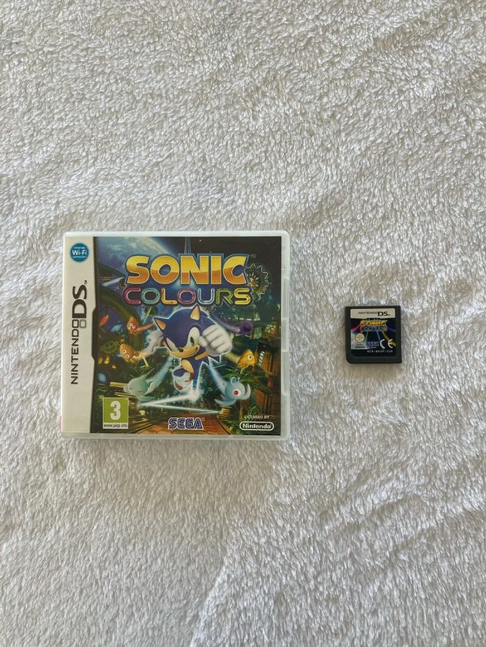 Jeu DS Sonic colours
