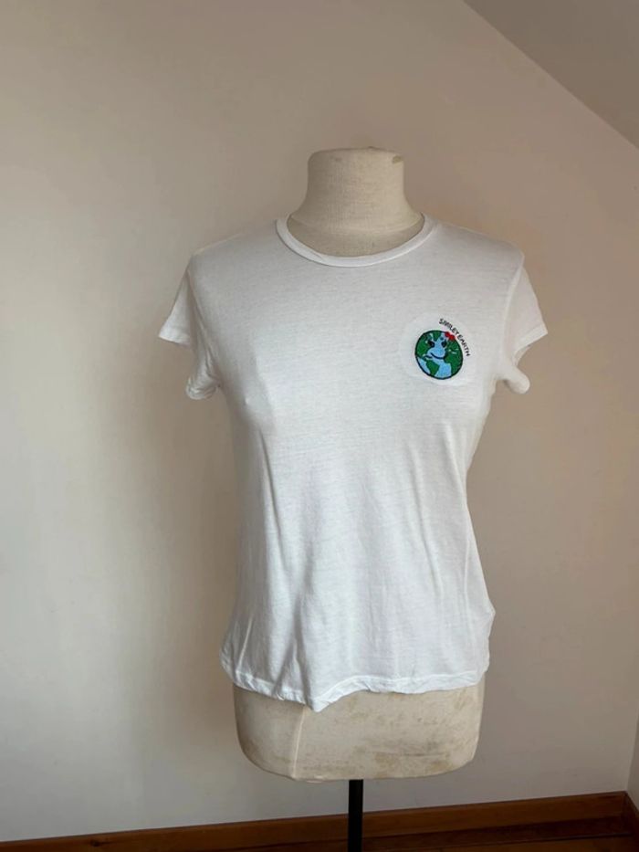 Beau T-Shirt en coton bio Monoprix 🌸 taille 1 - 36 - S