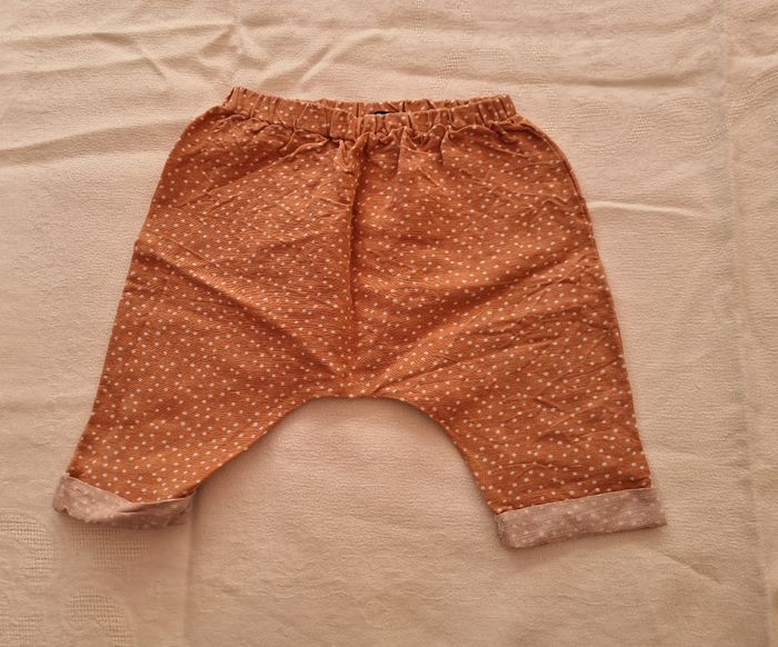 Pantalon. Kiabi. 9 mois / 69 / 72 cm. Pêche - photo numéro 4
