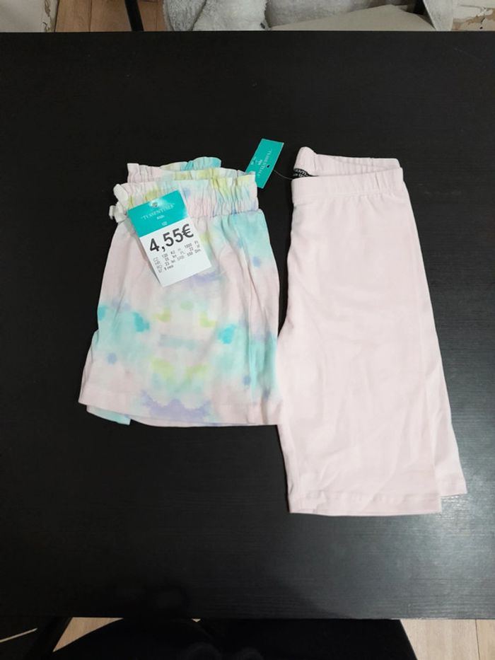 Lot short et legging 7A-8A