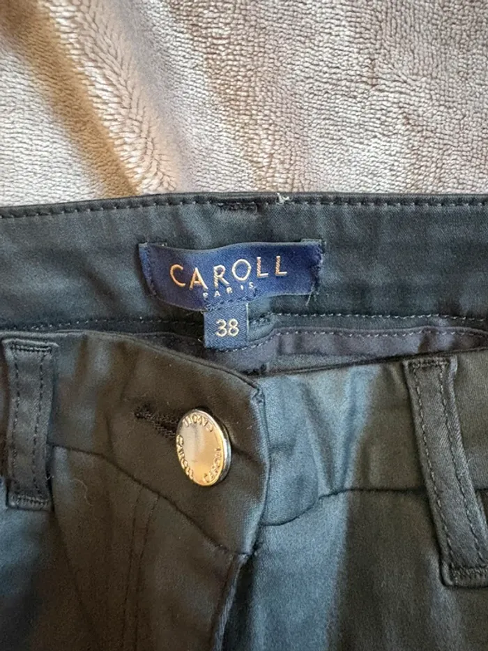 Pantalon noir neuf sans étiquette taille 38 - photo numéro 4