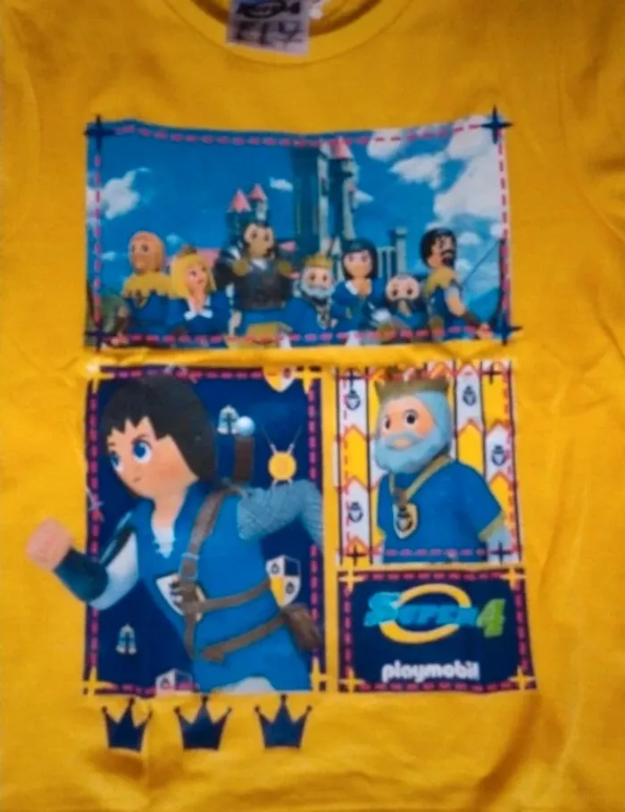 T-shirt manches longues  playmobil  4 ans - photo numéro 2
