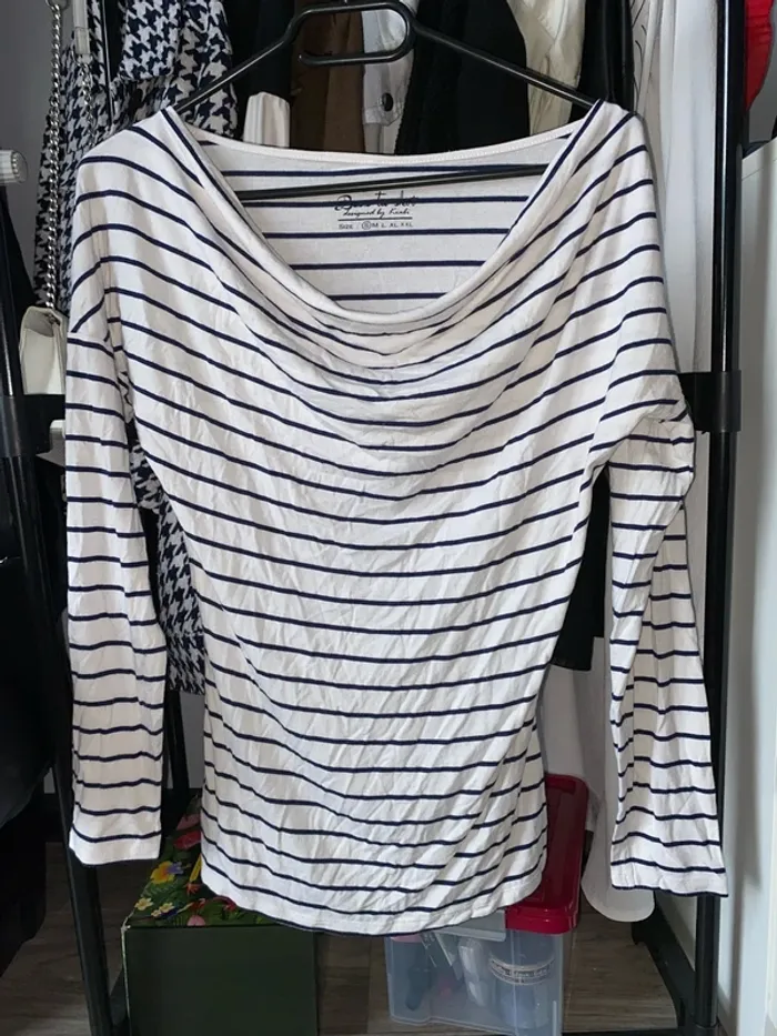 Haut marinière femme