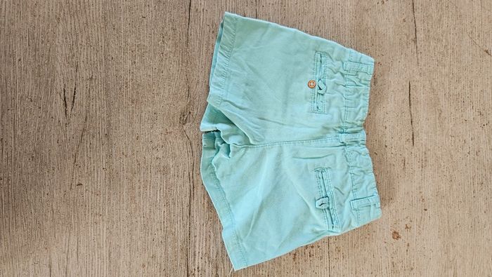 Short fille turquoise, élastique, ajustable à la taille, Orchestra, 2 ans - photo numéro 6