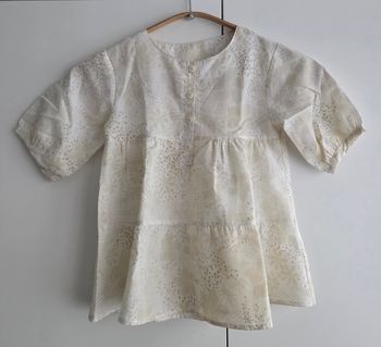 Blouse Alphabet, taille 4 ans