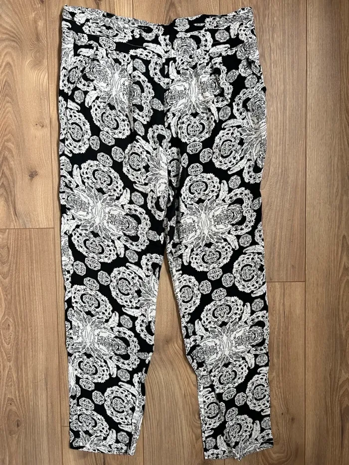 Pantalon fluide motifs femme Yuka - photo numéro 2