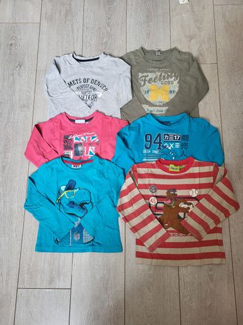 Lot de 6 tshirt