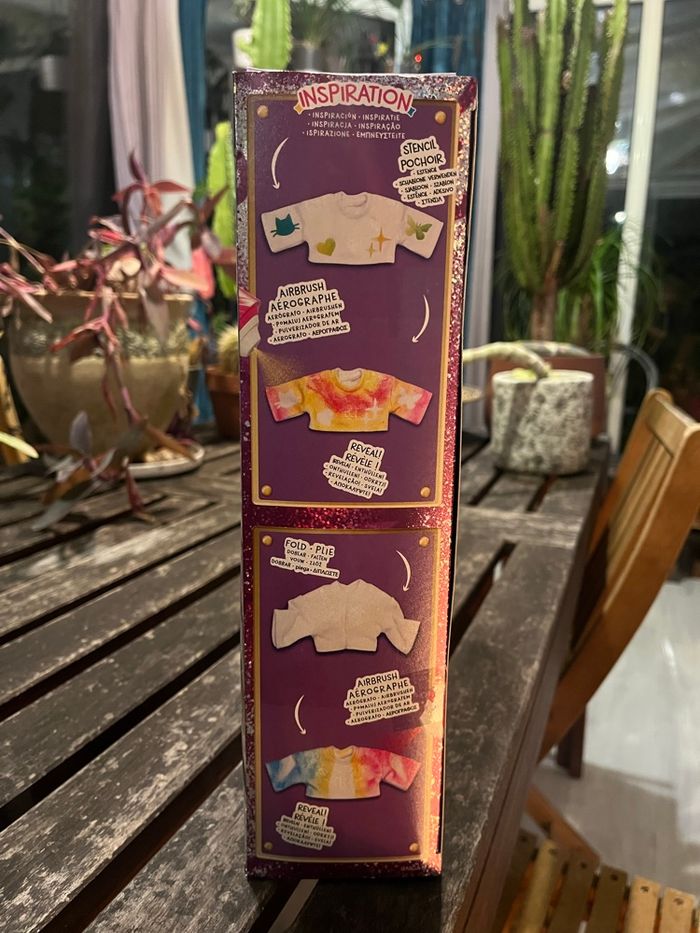 Rainbow high airbrush create blanche neuf scellé - photo numéro 4