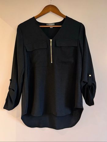Chemisier - Blouse noire Primark taille 36