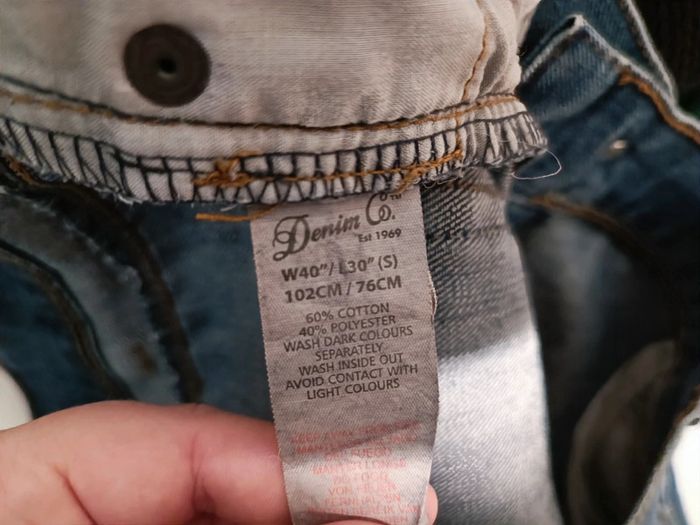 Pantalon en jeans W40 L30 - photo numéro 2