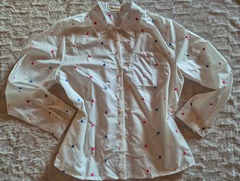 Chemise motif coeur 