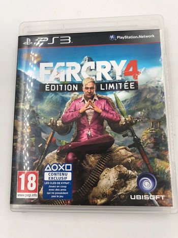Far Cry 4 Edition Limitée Complet Farcry 4 sur PS3