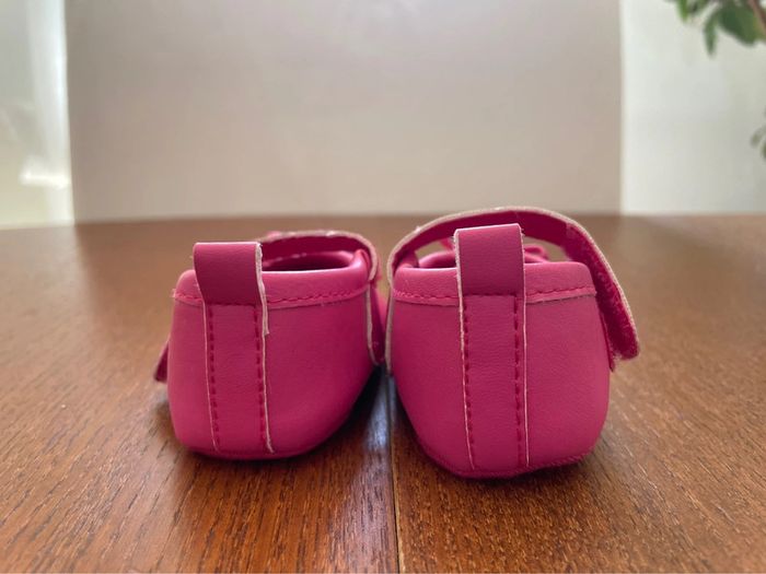 Chaussures bébé rose - photo numéro 3