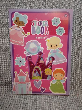 Sticker Book "Princesse" (couronne)