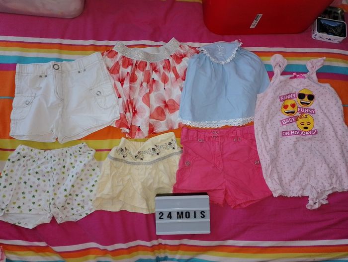 Jupe short combi short 24 mois