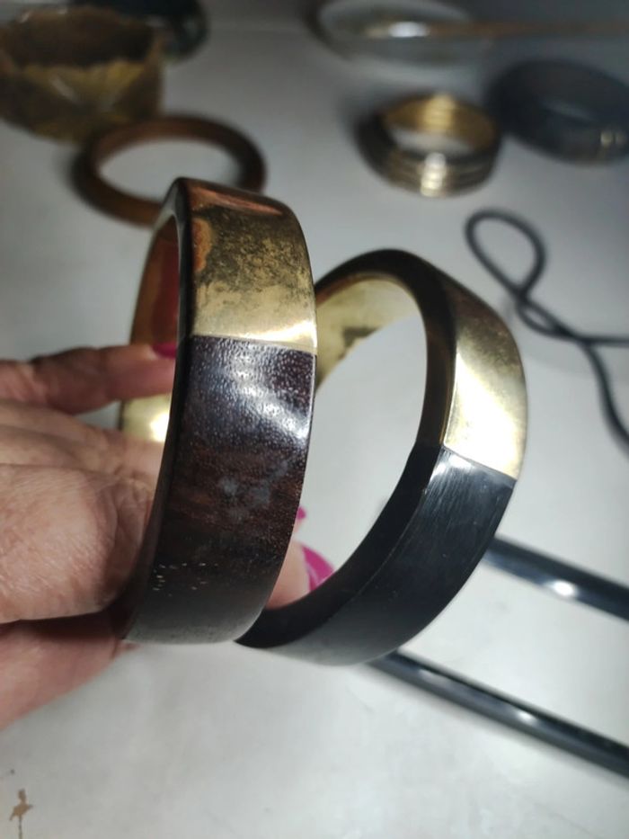 2 bracelets bi- matière - photo numéro 6