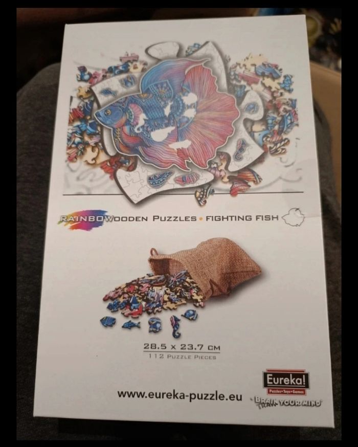 Rainbowooden puzzles poisson