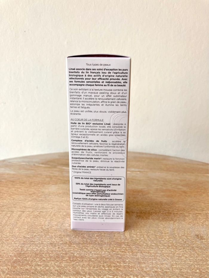 Linaé Crème de mousse exfoliante sublimatrice - 50 ml - Neuve - photo numéro 4