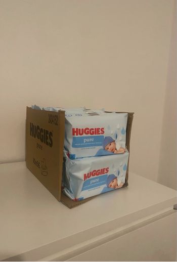 Lingettes Huggies pure