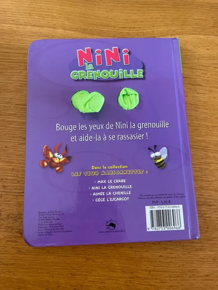 Livre Nino la grenouille - photo numéro 2
