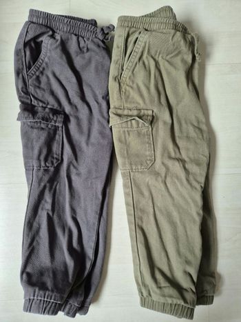 Lot de 2 pantalons jogger