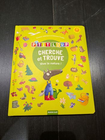 Livre Cherche et Trouve P'tit loup