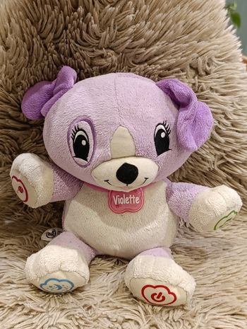 Peluche interactive Violette
