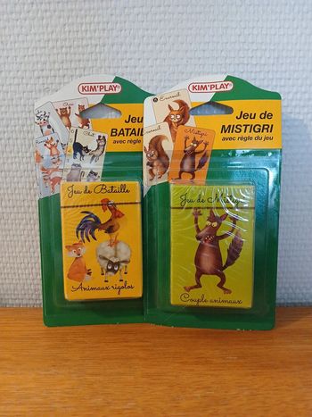 Lot jeu de cartes