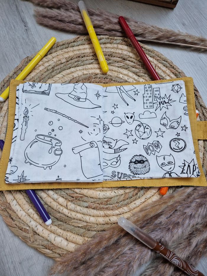 Livre Coloriage Lavable - photo numéro 8