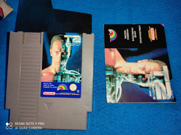T2 Terminator Nintendo nes - photo numéro 6