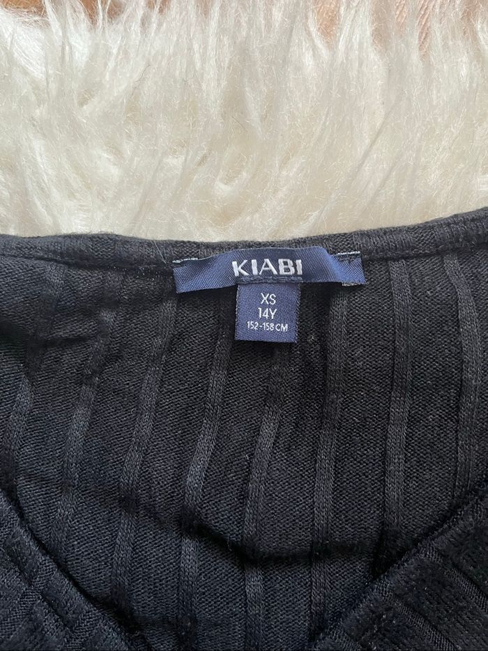 Lot 3 hauts fille ado noirs Kiabi 12/14ans/XS TBE 🖤 - photo numéro 7