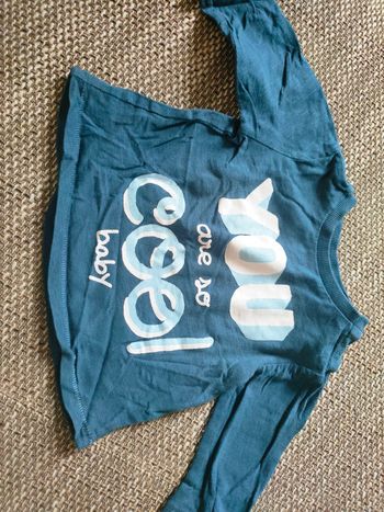 T-shirt manches longues 3 mois