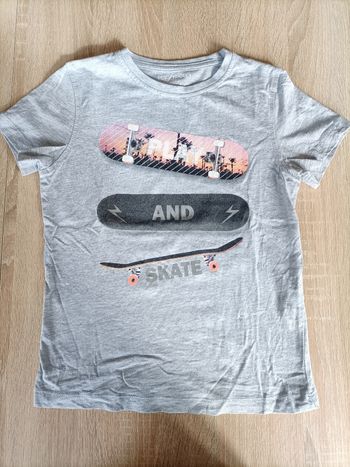 Tee shirt gris - 6 ans garçon