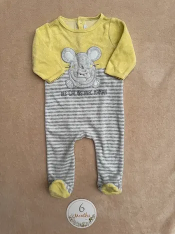 Pyjama 1 pièce • gémo • taille 6 mois