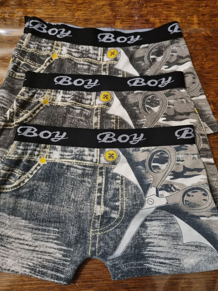 Lot de boxers 6/8 ans