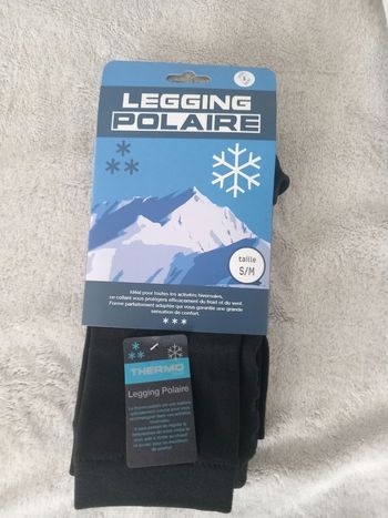Legging polaire taille s /m
