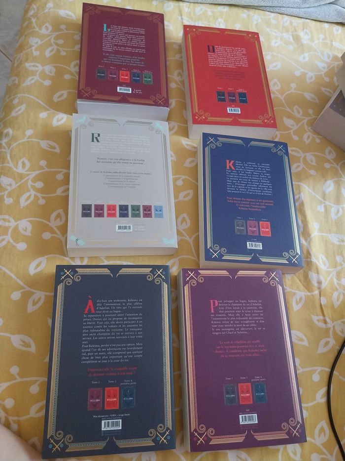 6 Romans Keleana tomes 0.5 à 5- Sarah J. Maas La Martinière - photo numéro 6