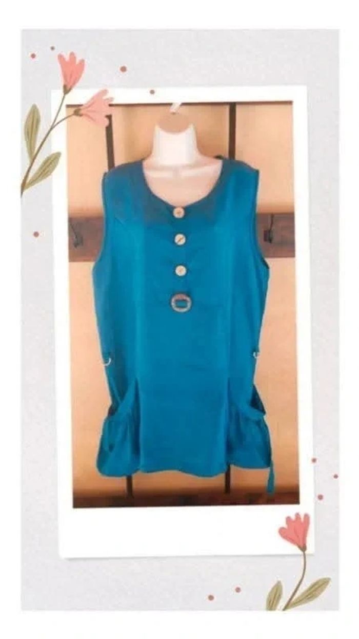 Blouse en Lin T-46 - photo numéro 5