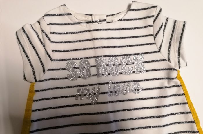 Robe fille grain de blé - photo numéro 2