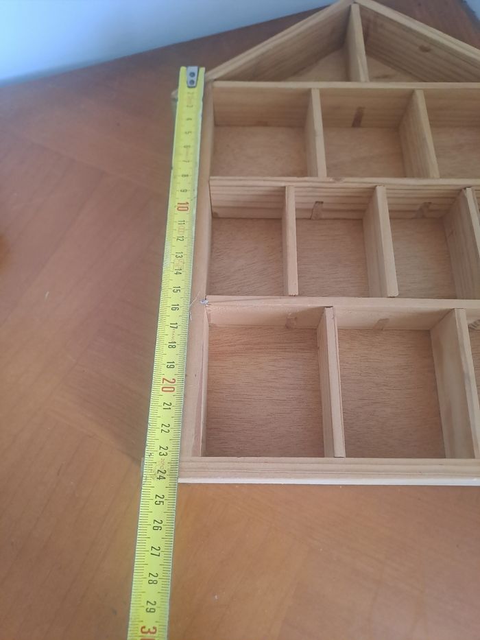 Étagère vintage à miniature en forme de maison 🏠 - photo numéro 6