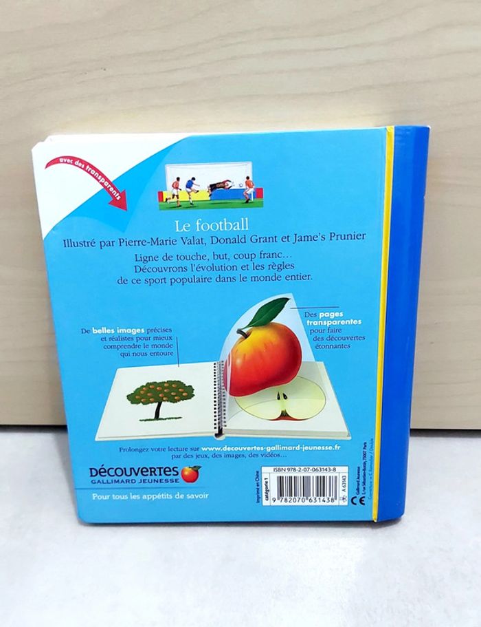 📚 Livre mes premières découvertes : Le football - photo numéro 4