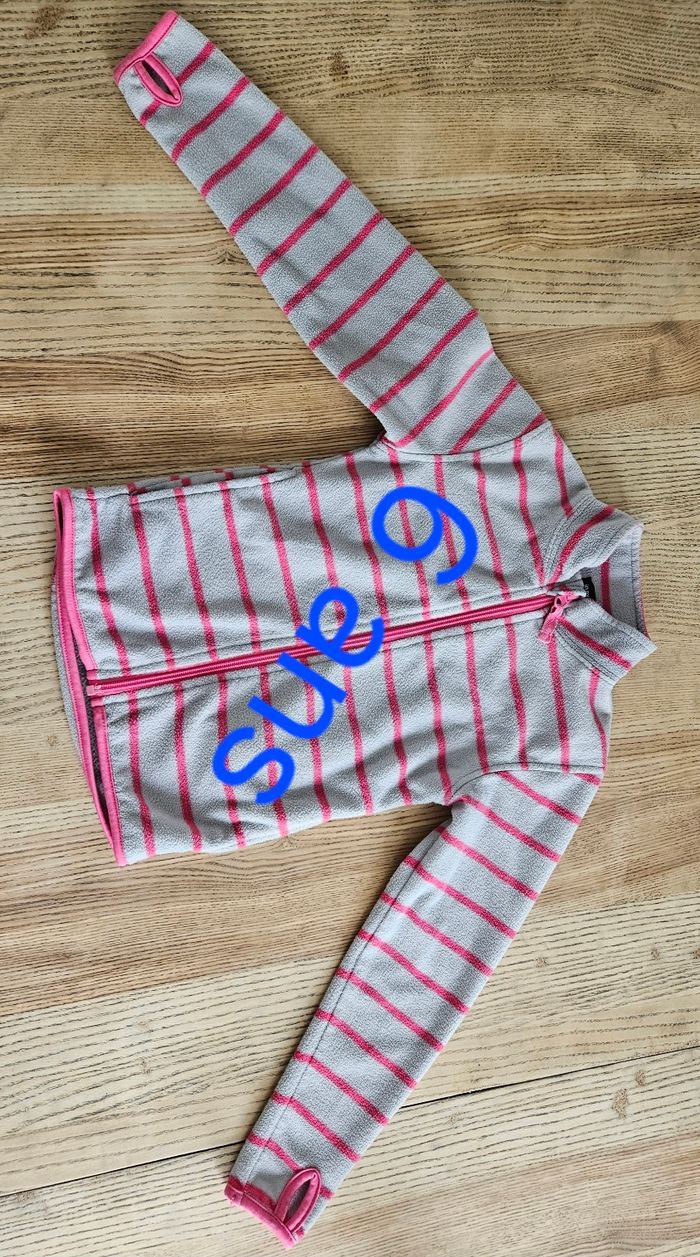 Veste polaire fille 6 ans
