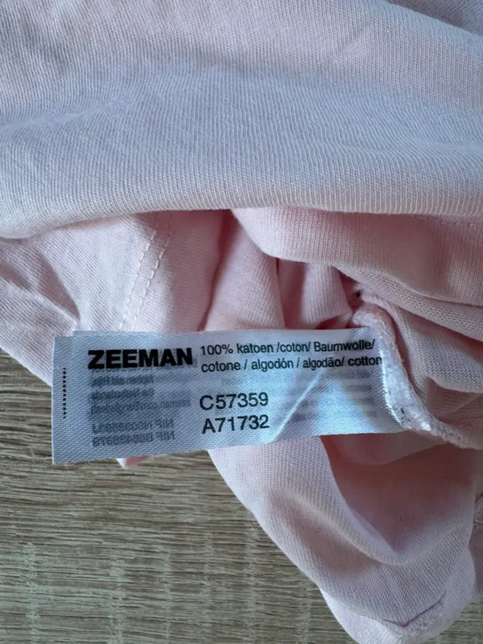 T-shirt rose Adorable 6 mois Zeeman TBE - photo numéro 5