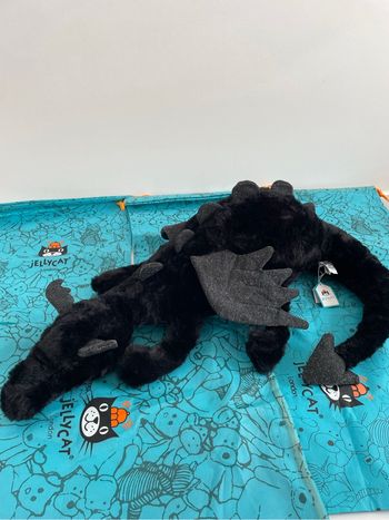 Enorme Jellycat ONYX DRAGON HUGUE 🖤