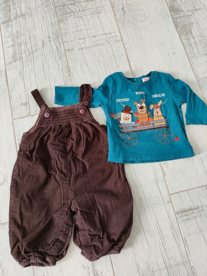 Lot vêtements bébé garçon taille 6 mois saison hiver en très bon état - photo numéro 8