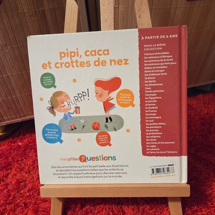 Livre enfant Milan mes P’tites Questions 6+ P’tits docs - photo numéro 2
